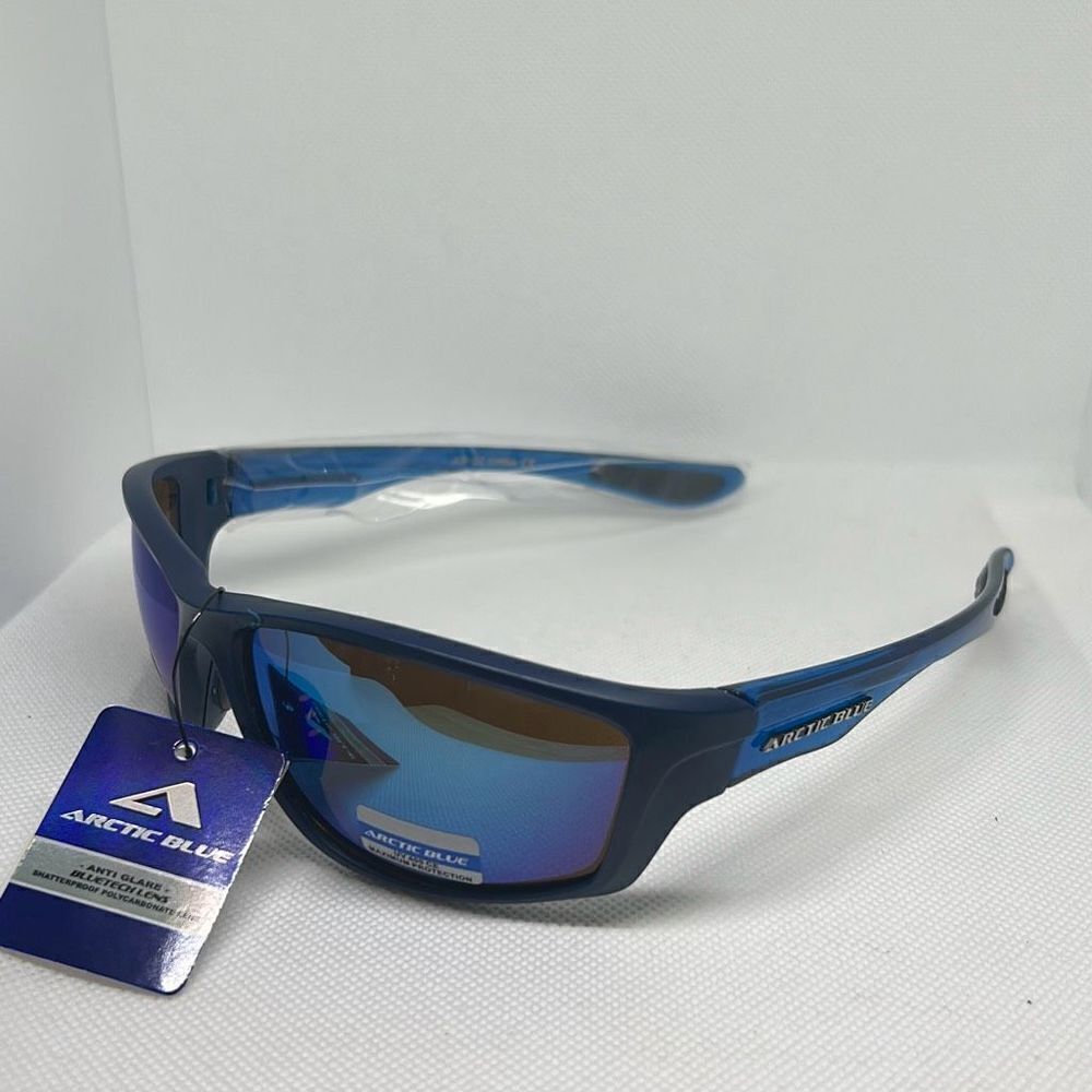 Arctic Blue Mirrored Sunglasses